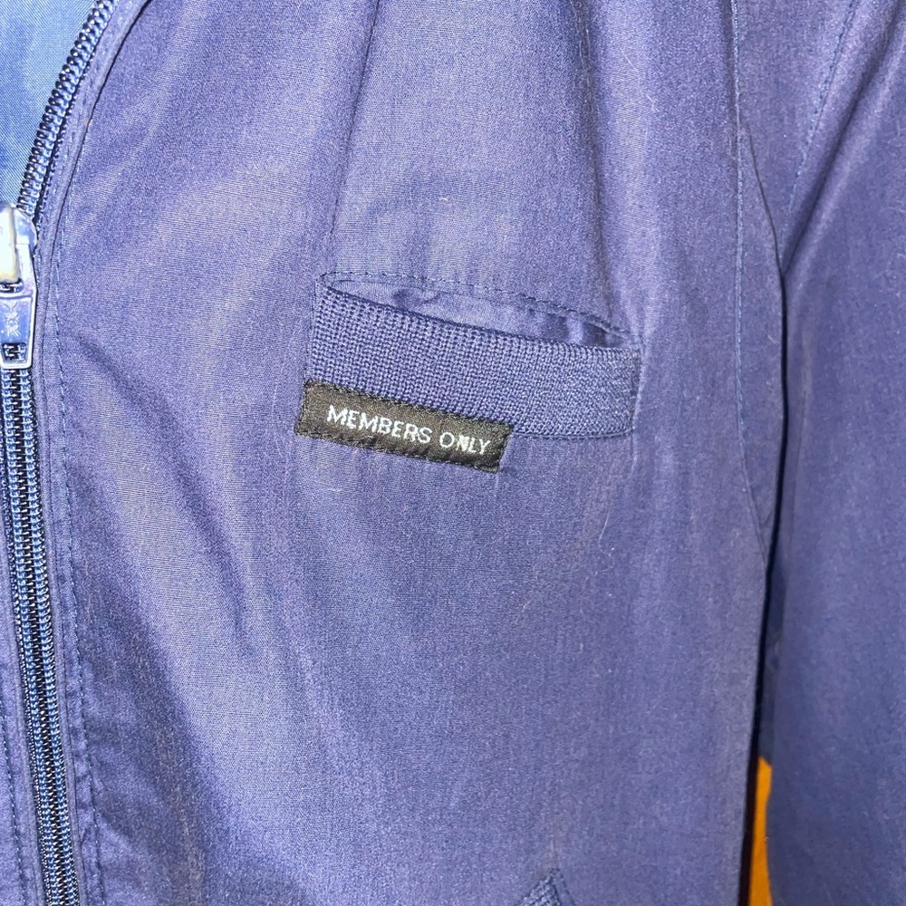 Vintage Members Only Jacket - Picture 3 of 6